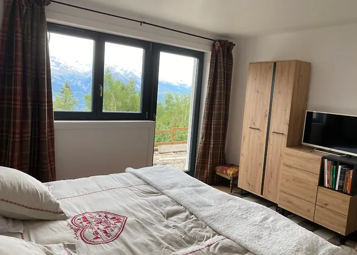 Familial Bergerie 木屋 Fey (Nendaz)
